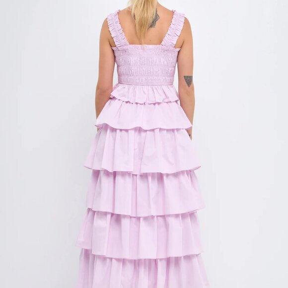 English Factory Women's Woven Lilac Blouse- Size L - Picture 9 of 9